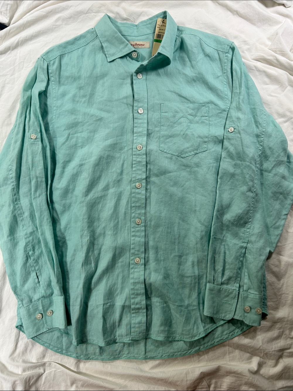 Tommy Bahama Men's Button-Down Shirt in Mint